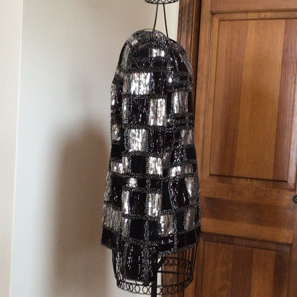 Endless Rose Sequin Zip Back Top, Size Small - Picture 3 of 8